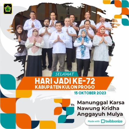Album : Selamat Hari Jadi ke -72 Kabupaten Kulon Progo